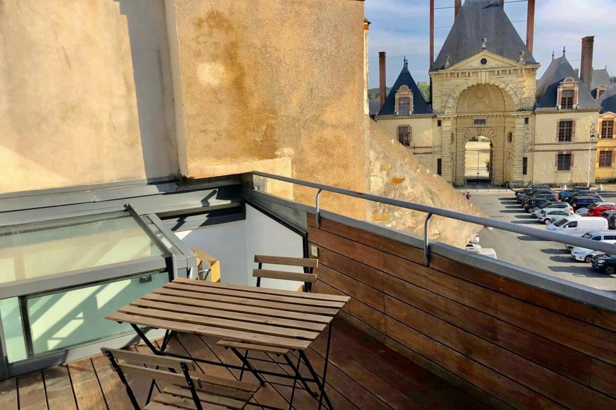 Rive Gauche - Terrasse Vue Château - Chez Lydia Villa Fontainebleau